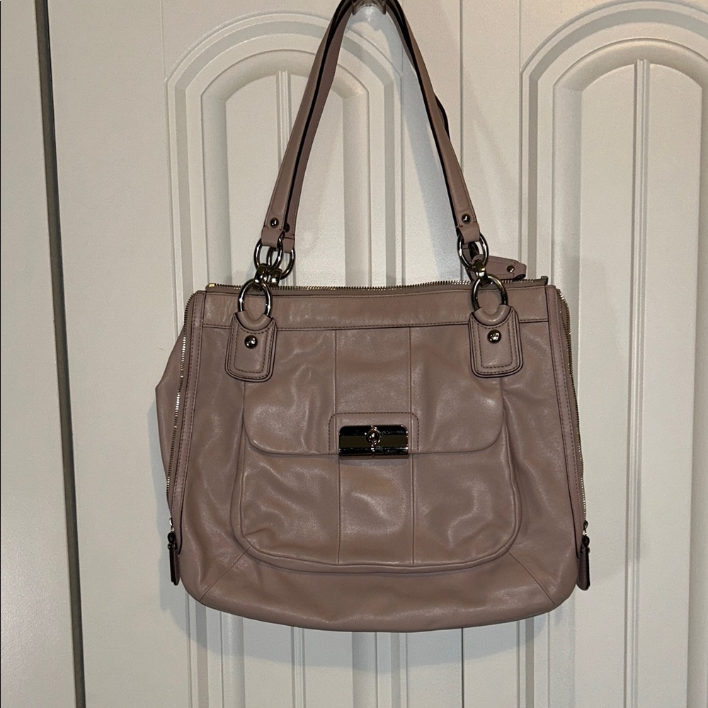 Coach Leather Shoulder Bag - Picture 2 of 7